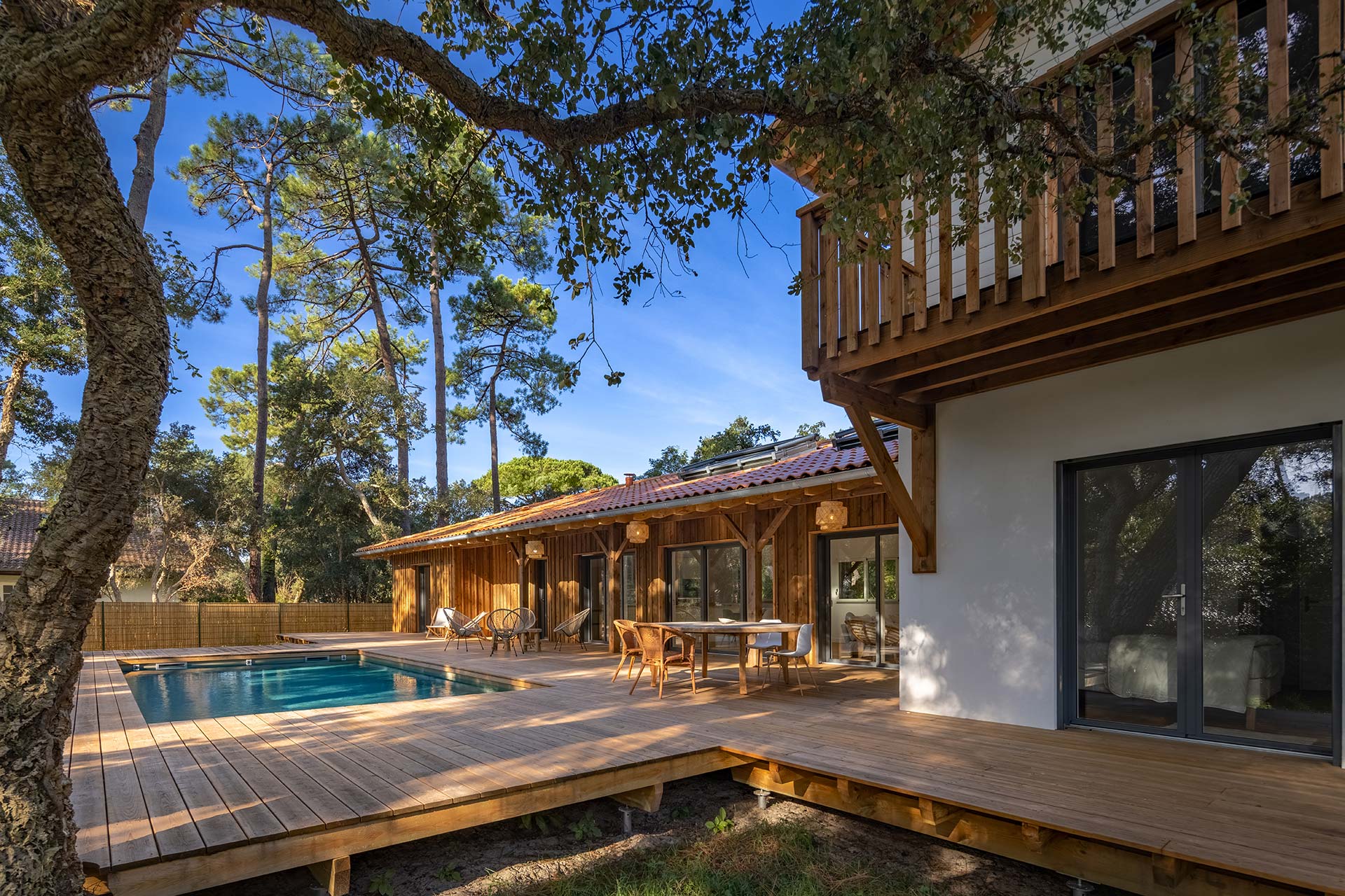 La villa sous les pins